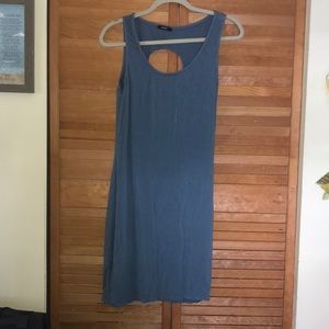 Soft Blue Enti Tank Dress NWOT